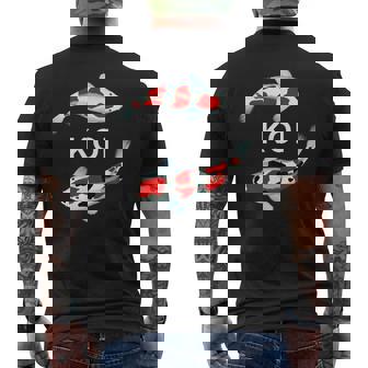 鯉魚錦鯉 メンズTシャツ バックプリント - Kawaiitshirt