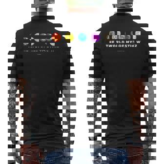 黒猫のウィズ 属性 メンズTシャツ バックプリント - Kawaiitshirt