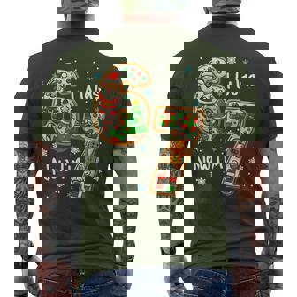 I Was 6 Now I'm 7 Christmas 67 6 7 Costume Xmas 7Th Birthday Men's T-shirt Back Print | Seseable CA