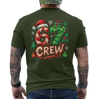 67 Crew Matching Christmas Family Meme Holiday Men's T-shirt Back Print - Thegiftio UK