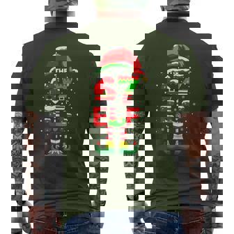 The 67 Elf Christmas 6 7 Six Seven Meme Matching Xmas Men's T-shirt Back Print | Seseable FR