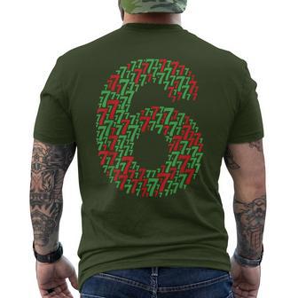 67 Six Seven Christmas 6 7 Meme Men's T-shirt Back Print - Thegiftio UK