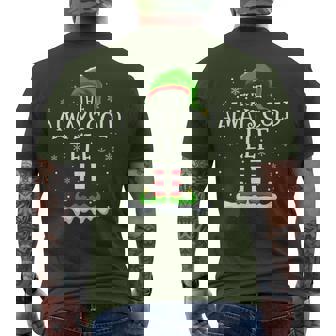 Always Cold Elf Squad Family Matching Group Christmas Elf Men's T-shirt Back Print - Thegiftio