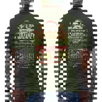 Barrientos Family Christmas 2025 Making Memories Together Men's T-shirt Back Print | Seseable UK