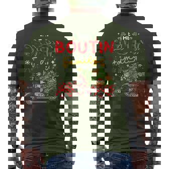 The Boutin Family Christmas Matching Pajamas Group Men's T-shirt Back Print - Monsterry