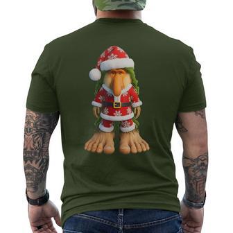 Brr Brr Patapim Italian Brainrot Xmas Santa Christmas Men's T-shirt Back Print - Thegiftio UK