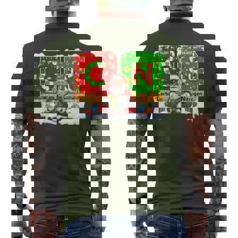 Christmas 67 Meme Science Chemistry Humor Periodic Table Men's T-shirt Back Print - Thegiftio