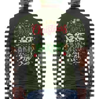 Christmas Cookie Baking Crew Festive Moms And Cookie Lovers Men's T-shirt Back Print | Mazezy