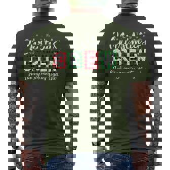 Christmas Crew 2025 Making Memories Together Family Group Men's T-shirt Back Print | Mazezy