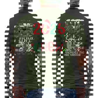 Christmas Crew Family Xmas 2025 Making Memories Together Men's T-shirt Back Print - Seseable