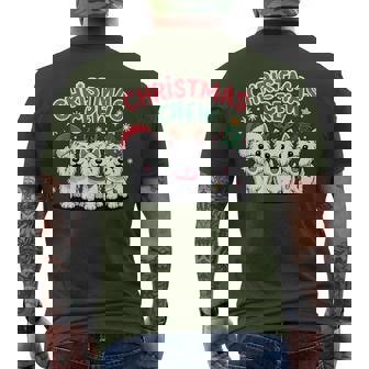 Christmas Crew Westie Christmas West Highland White Terrier Men's T-shirt Back Print | Mazezy