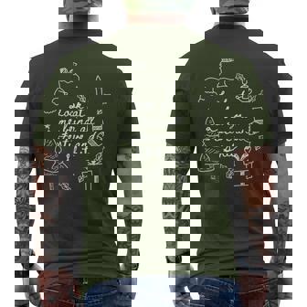 Christmas Look At Me Being All Festive And Shit Adult Top Men's T-shirt Back Print | Mazezy