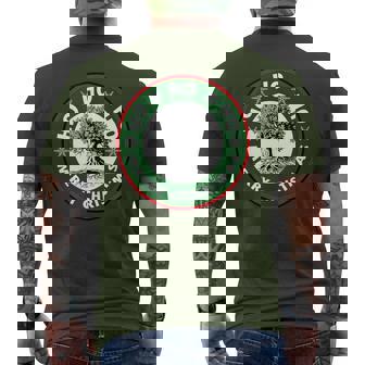 Christmas Olive Tree Mediterranean Food Lovers Men's T-shirt Back Print | Seseable FR