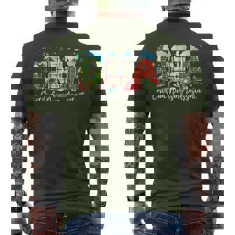 Cna Christmas Certified Nursing Assistant Xmas Holiday Men's T-shirt Back Print | Mazezy