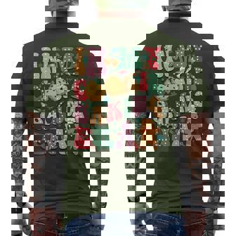 In My Cookie Baking Era Christmas Cookie Baker Men's T-shirt Back Print | Seseable UK