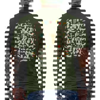 Cookie Baking Squad Matching Family Christmas Crew Men's T-shirt Back Print | Mazezy