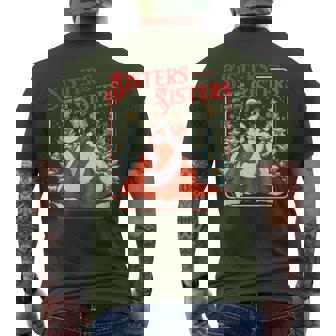 Devoted Sisters White Xmas Merry Christmas Snowflake Holiday Men's T-shirt Back Print | Seseable FR