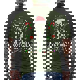 I Have Everything Want For Christmas Its Me I'm Couple Men's T-shirt Back Print | Mazezy