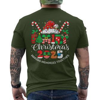 Family Christmas 2025 Matching Outfit Xmas Squad Santa Men's T-shirt Back Print - Thegiftio UK