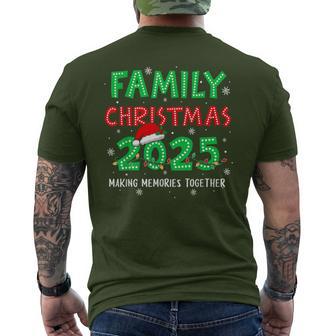 Family Christmas 2025 Matching Santa Xmas Pajamas Xmas Men's T-shirt Back Print - Thegiftio UK