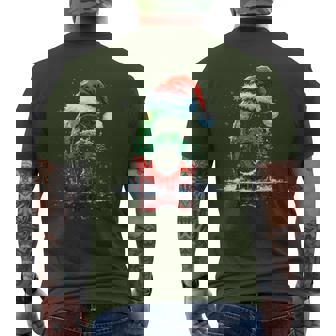 Fun Six Seven 6 7 Meme Couples Pajamas Christmas 2025 Candy Men's T-shirt Back Print - Monsterry