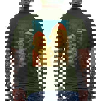 67 Bigfoot 6 7 Christmas Meme Sasquatch Men's T-shirt Back Print - Seseable