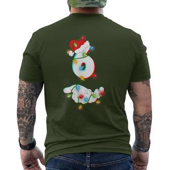 67 Six Seven Meme Couple Matching Christmas Costume Men's T-shirt Back Print - Thegiftio UK