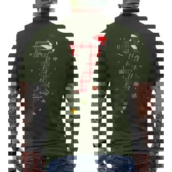 67 Six Seven Meme Couple Matching Christmas Pajamas Pj Men's T-shirt Back Print - Monsterry