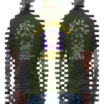 Christmas Humor Nativity Scene Joke Christmas Joke Men's T-shirt Back Print - Seseable