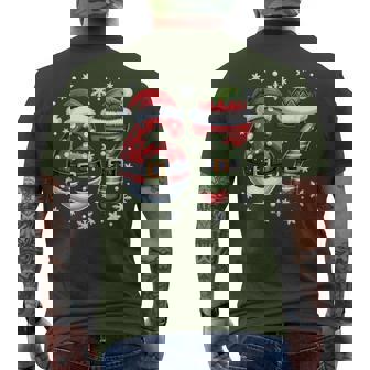 Christmas Meme Saying Holiday Party Ugly Sweater Men's T-shirt Back Print | Mazezy