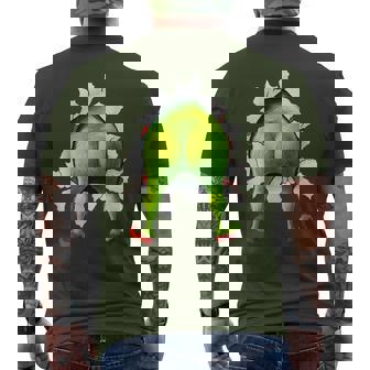 Christmas Xmas Character Matching Family Party Men's T-shirt Back Print - Monsterry