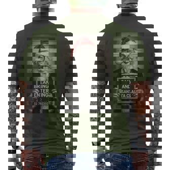 Family Friendly Santa Christmas – Santa Claus Hot Men's T-shirt Back Print - Monsterry