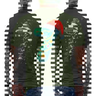 Six Seven 6 7 Meme Couples Christmas Tree Lover Men's T-shirt Back Print - Monsterry