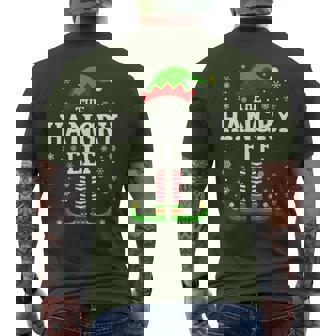 Hangry Elf Christmas Family Matching Men's T-shirt Back Print - Seseable