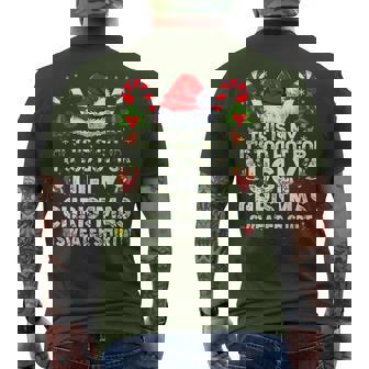 This Is Too Hot For Ugly Christmas Sweater Xmas W Men's T-shirt Back Print - Monsterry