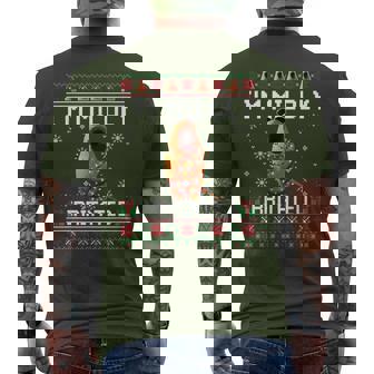 I'm Mildly Irritated Marcus The Worm Christmas Meme Men's T-shirt Back Print - Monsterry