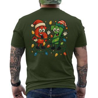 Internet Memes 6 And 7 Six Seven Alpha Aura Energy Xmas Men's T-shirt Back Print - Thegiftio UK
