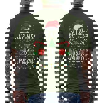 Most Likely To Overshop Shopping Xmas Family Matching Tree Men's T-shirt Back Print | Seseable UK