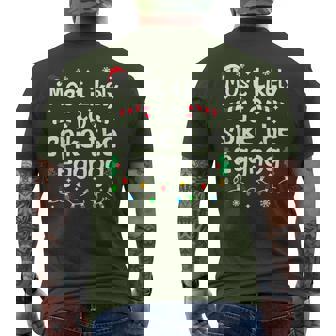 Most Likely To Spike The Eggnog Christmas Matching Family Men's T-shirt Back Print | Seseable UK