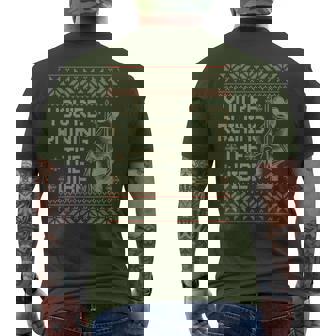 Marcus The Worm You're Ruining The Vibe Xmas Ugly Sweater Men's T-shirt Back Print | Seseable CA