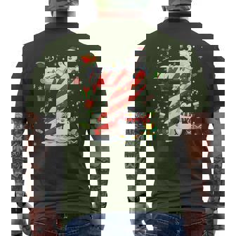 Number 67 Christmas Candy 6 7 Six Seven 6 7 Matching Couples Men's T-shirt Back Print - Thegiftio