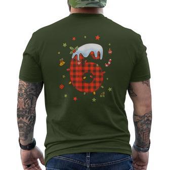 Number 67 Matching Christmas 6 7 Six Seven 6-7 Meme Couples Men's T-shirt Back Print - Thegiftio