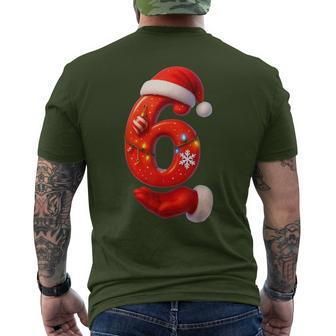 Number 67 Matching Six Seven 6 7 Meme 6 7 Christmas Costume Men's T-shirt Back Print - Thegiftio