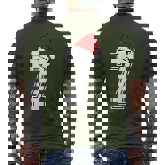 Number 7 Matching Six Seven 6 7 Meme 6 7 Christmas Costume Men's T-shirt Back Print | Mazezy