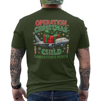 Operation Christmas Child Samaritan’S Purse Men's T-shirt Back Print - Thegiftio UK