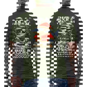 Orcalero Orcala Santa Claus Italian Brainrot Christmas Men's T-shirt Back Print - Seseable