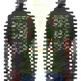 Ot Christmas Occupational Therapy Therapist Merry Ot Xmas Men's T-shirt Back Print - Monsterry