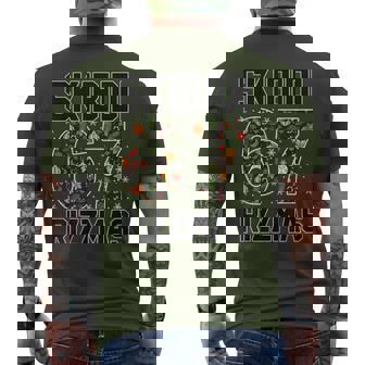 Rizz Christmas 67 Xmas Gen Alpha Skibidi Rizzmas 67 Men's T-shirt Back Print - Monsterry