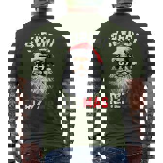 Rizz Christmas 67 Santa Claus Xmas Gen Alpha Skibidi Rizzmas Men's T-shirt Back Print | Seseable UK