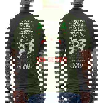 Rock Paper Scissors Six Seven I Win Christmas 6 7 Meme Men's T-shirt Back Print | Seseable FR